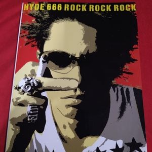 Rare Hyde 666 Rock Rock Rock Photo Book 2003